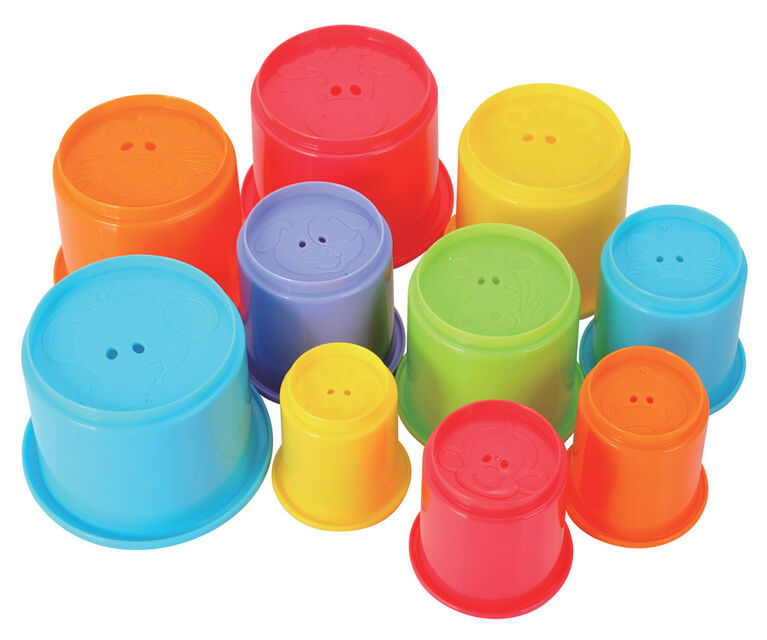 Imaginarium Baby - Rainbow Stacking Cups