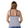 Bravado Designs - Classic Nursing Cami - Navy Stripe, Large