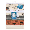 Gerber Childrenswear - Paquet de 4 couvertures de réception en flanelle - Dinosaure