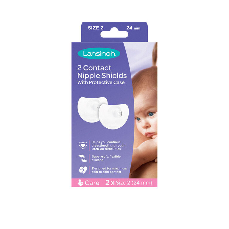 Lansinoh Contact Nipple Shields 24 mm