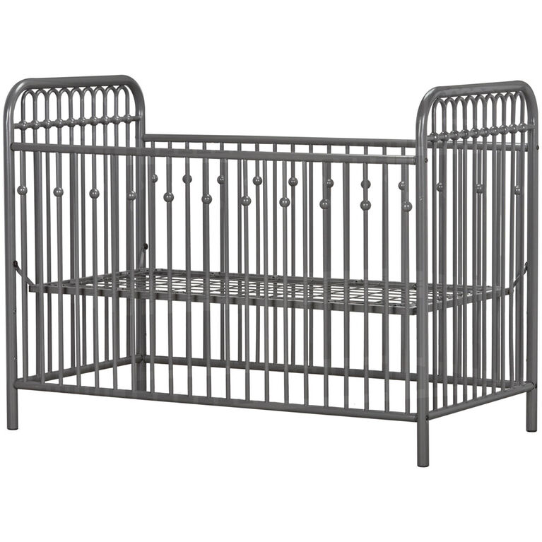Monarch Hill Ivy Metal Crib, Gray