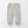 drop-crotch cozy sweats, 18-24m - grey mix