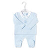 Rock a Bye Baby - Boys 2 Piece Footed Pant Set : Star - 0-3 Months