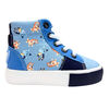 Bluey - Toddler Hightop Sneaker - Bluey - Blue - 10