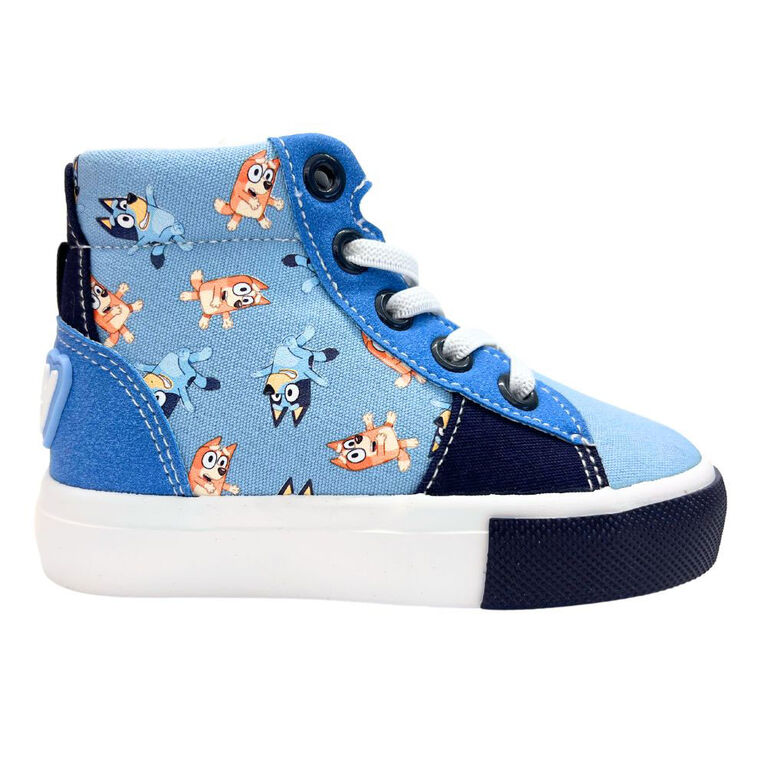Bluey - Toddler Hightop Sneaker - Bluey - Blue - 10