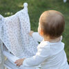 Trend Lab Gray Cloud Knit Blanket