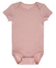 Organic Cotton Bodysuit Misty Rose