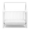 Storkcraft Orchard 5-in-1 Convertible Crib - White/White.