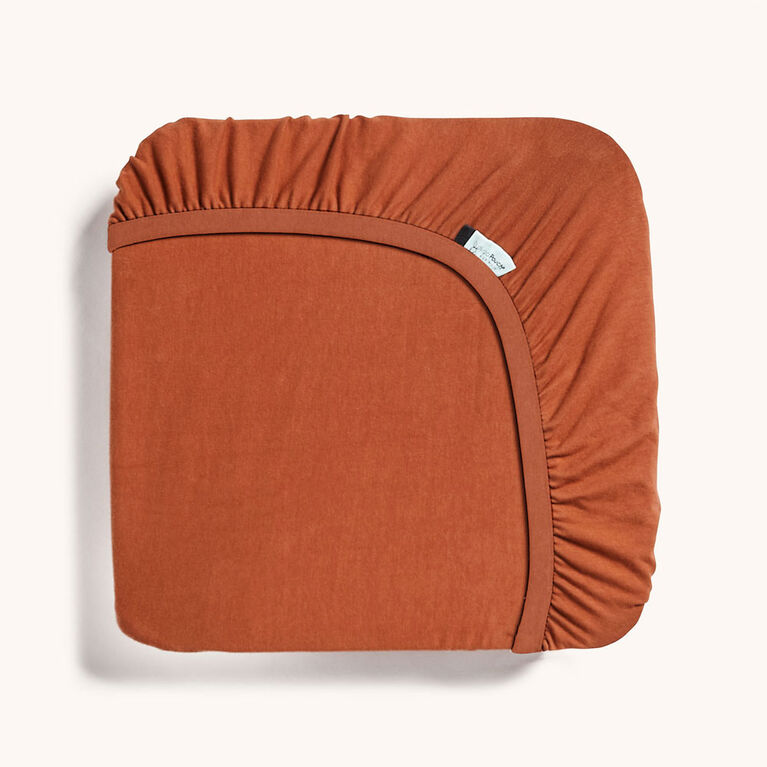 ergoPouch - Baby Fitted Sheet - Cot/Crib - Rust