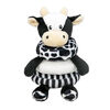 Bab & Tot Plush stacking activity toy: black cow