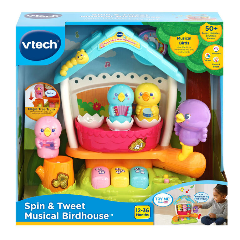 VTech® Spin & Tweet Musical Birdhouse - English Edition