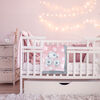 Koala Baby - Lamb Pink/Grey Sherpa Applique Blanket