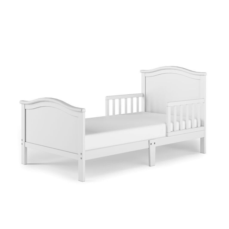 Lit Pour Tout-Petit Camden, Blanc Mat
