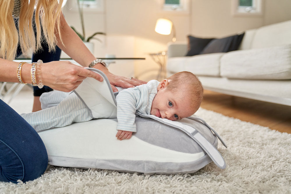 babocush newborn comfort cushion and rocker