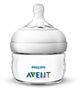 Biberon Philips Avent Naturel, transparent, 2 oz, emb. de 2.