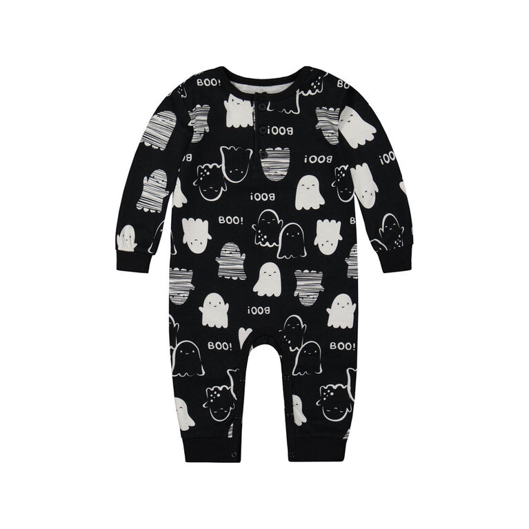 Rococo Combinaison d'Halloween Unsexe Noir 12-18M