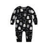 Rococo Combinaison d'Halloween Unsexe Noir 12-18M