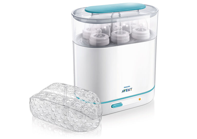 Philips AVENT 3in1 Electric Steam Sterilizer plus dishwasher basket