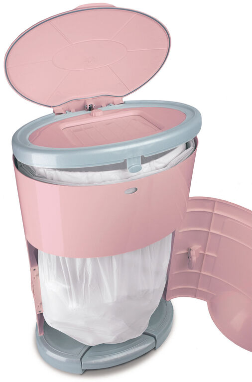 Diaper Dekor Kolor Plus Diaper Pail Soft Pink Babies R Us Canada