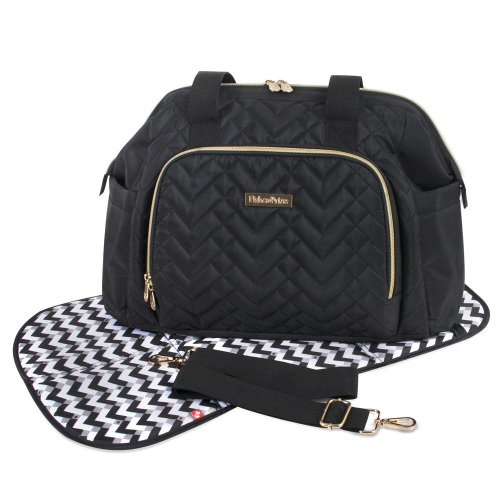 Fisher Price Harper Diaper Bag Black Babies R Us Canada