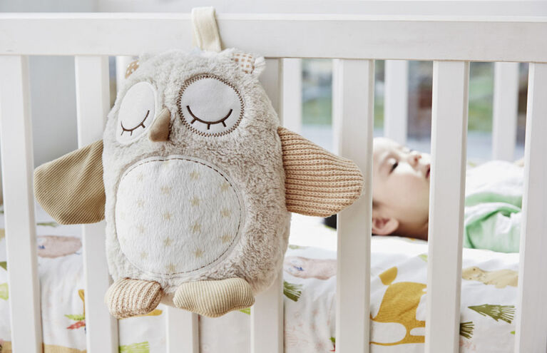 Peluche hibou à 8 Sons Nighty Night Owl™ Smart Sensor de Cloud B