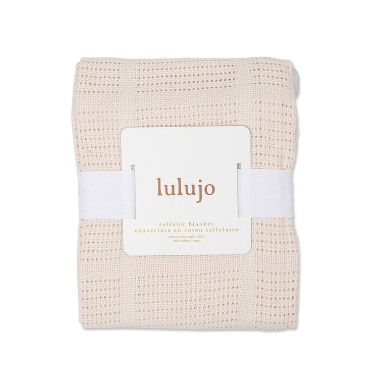 Lulujo - Couvertures cellulaires coton - Avoine