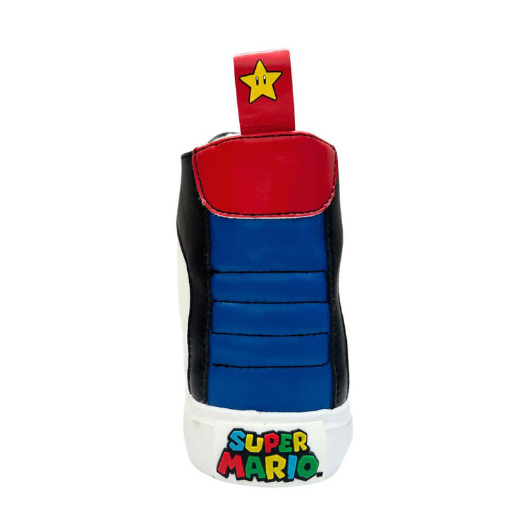 Super Mario - Hightop Sneaker - Mario - Black