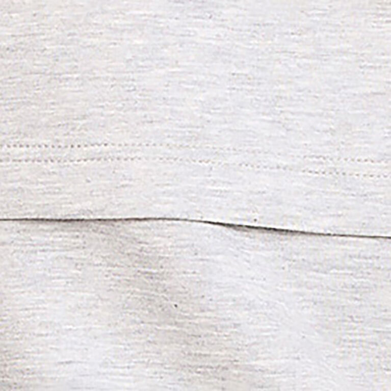 Motherhood -  Long Sleeve Scuba Funnel Nursing Top - Grey Mix - L