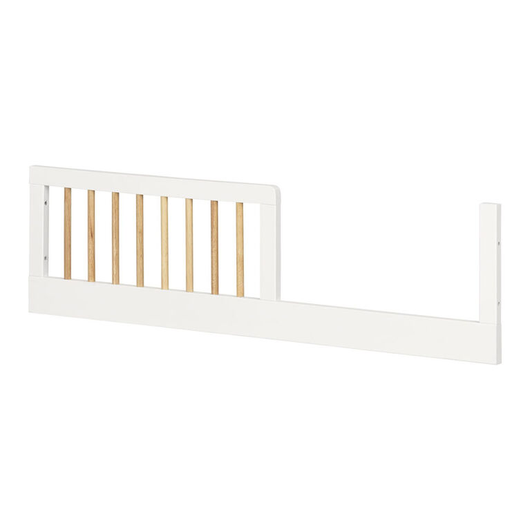 South Shore, Toddler Rail for Baby Crib - White and Natural | Babies R ...