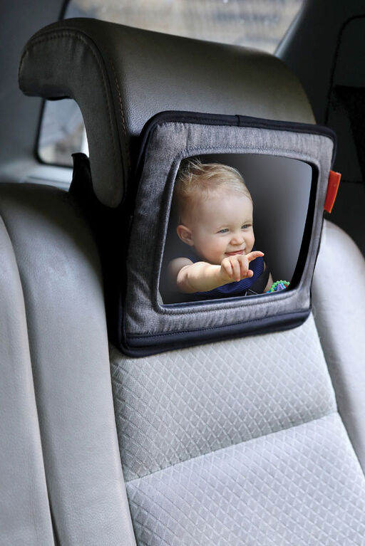 Porte-tablette et miroir pour siège arrière de voiture Dreambaby