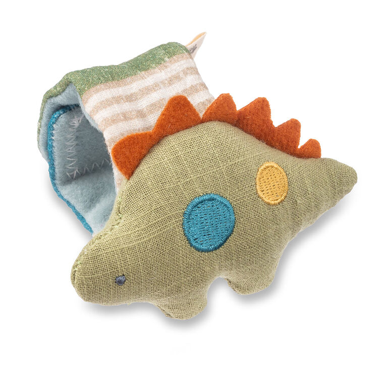 Itzy Bitzy Rattle Dino Wrist Rattle