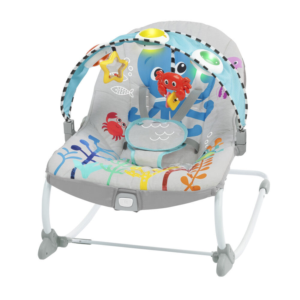 Baby Einstein Ocean Explorers Kick to It Opus Musical Infant to Toddler Rocker