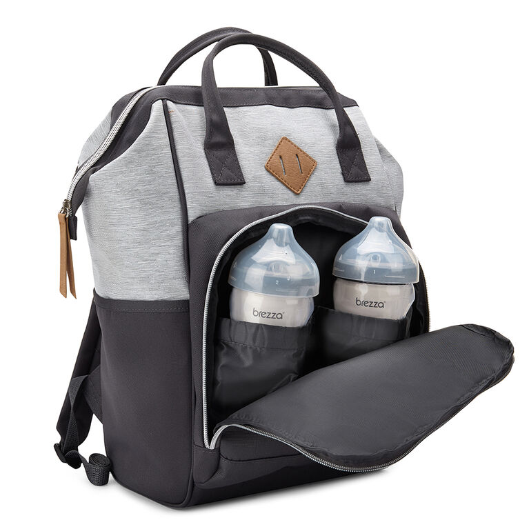 Baby Boom The Access Mini Backpack Diaper Bag - Grey