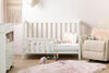 Angel Lit de bébé 3 en 1 convertible Blanc solide
