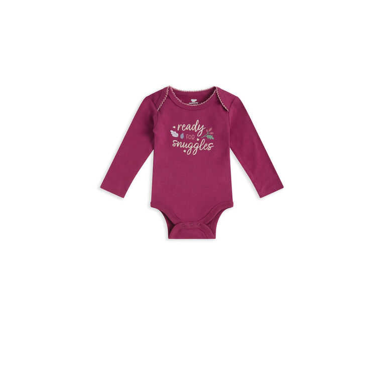 Koala Baby 4 -Pack Bodysuit Violet 