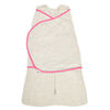 Couverture à Emmailloter HALO SleepSack Nouveau Né 0-3 Mois - Ideal Temp - Oatmeal/Pink