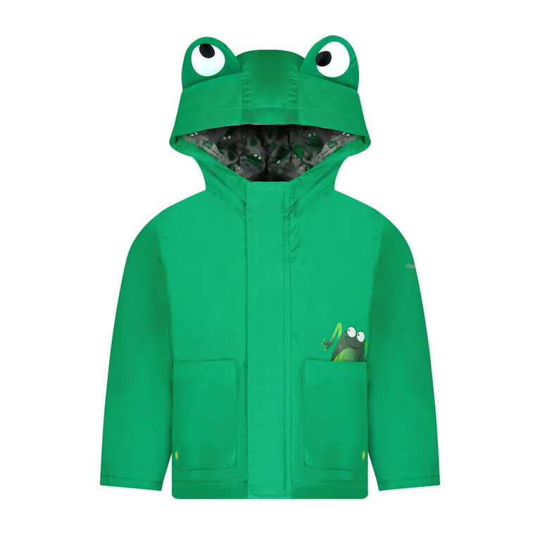 London Fog Rainslicker Vert 2T