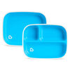 Munchkin Color Me Hungry Splash Dining Set- Blue