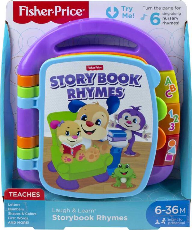 Fisher Price Laugh and Learn Storybook Rhymes Book English Edition