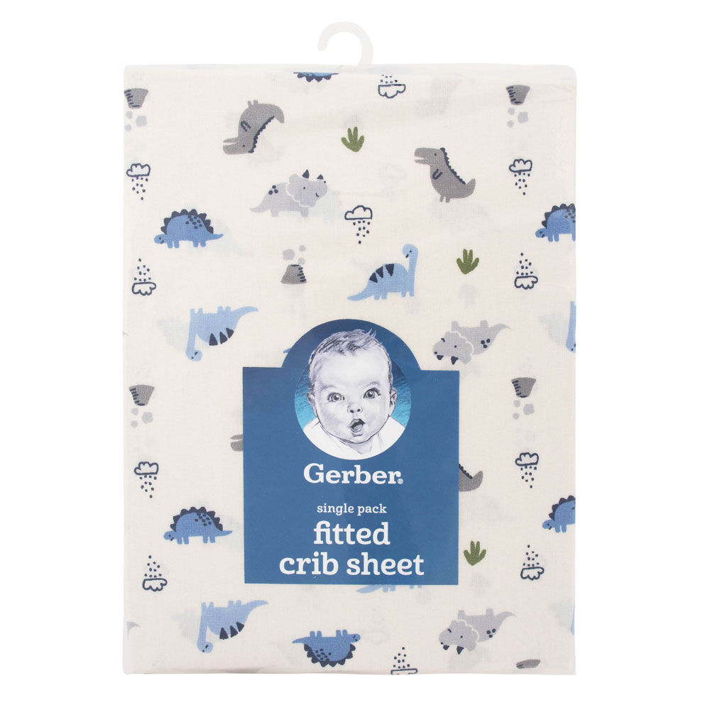 Dinosaur fitted crib sheet store