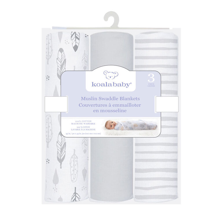 Koala Baby Muslin Cotton Swaddle Blanket Babies R Us Canada