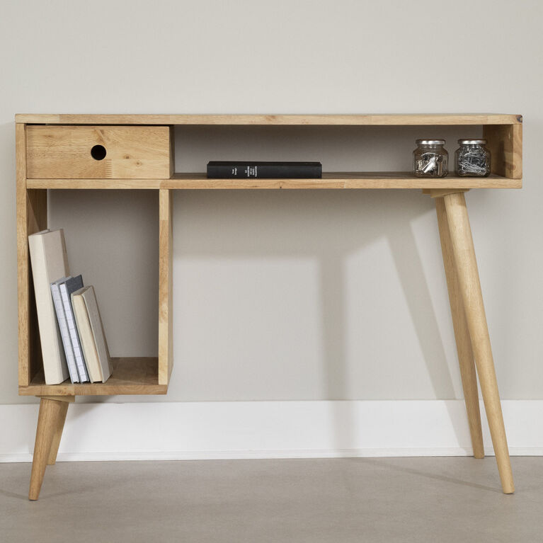 Kodali Computer Desk Natural Wood