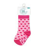 Small Wonder - Infant Sock, Pink Heart 12-24M