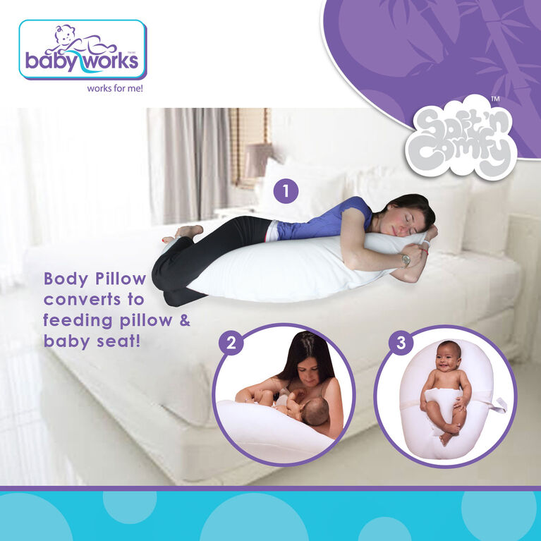 Baby Works Before & After Maternity Pillow