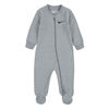 Nike Footed Coverall - Dark Grey Heather - 0-3 Months