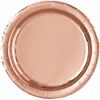 Rose Gold  7"  Plates 8 pieces
