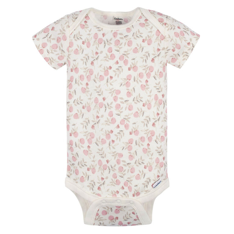 Gerber Childrenswear - 3 Pack Onesies - Appley Sweet - NB