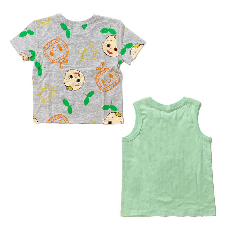 Bluey – Ensemble de t-shirts de printemps – Gris chiné – Taille 3T – Exclusif à Toys R Us