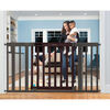 West End Safety Gate - Dark Walnut