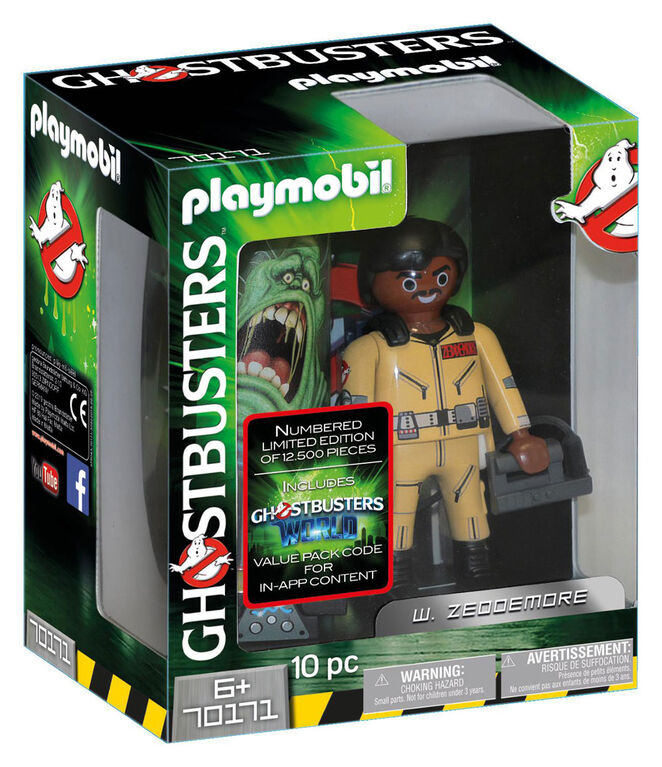 Playmobil -  Ghostbusters Collection Figure W Zeddemore